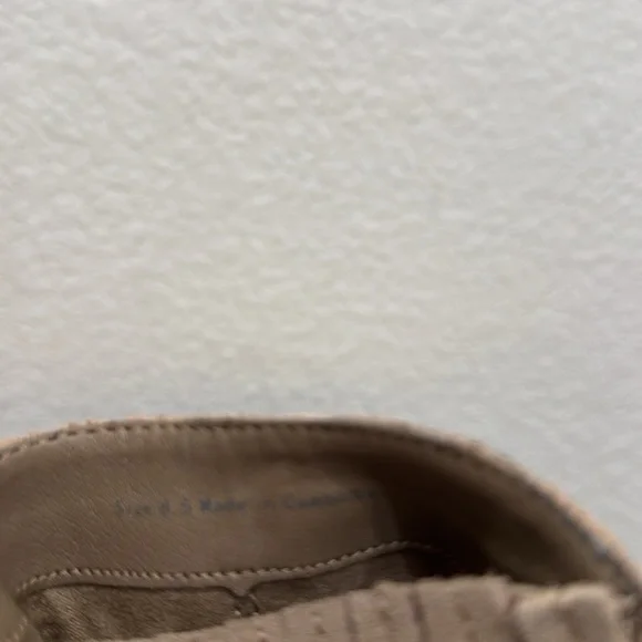 Dolce Vita Taupe Ankle Booties - Picture 8 of 9